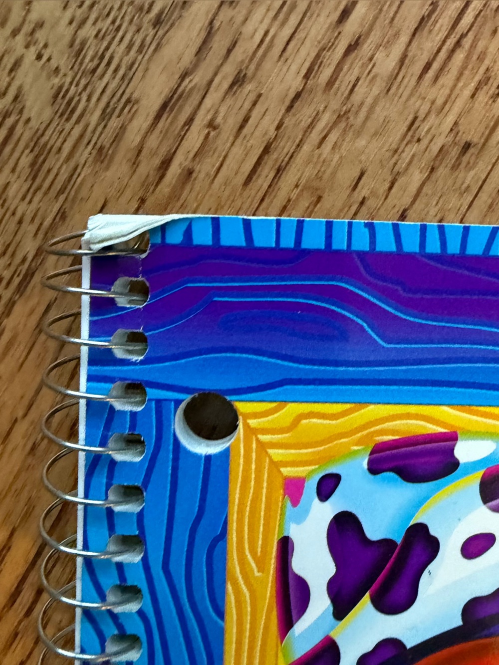 Vintage 90s Lisa Frank Spiral Notebook Hollywood Bear Beverly Bearific Buckaroos - Picture 11 of 16